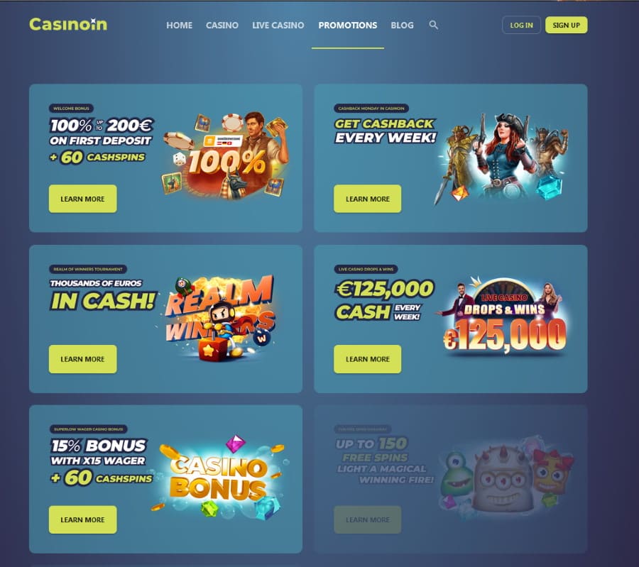 casinoin-live-promotions