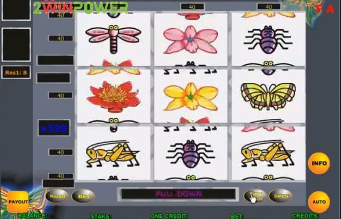 Butterfly Slot Spin Fan