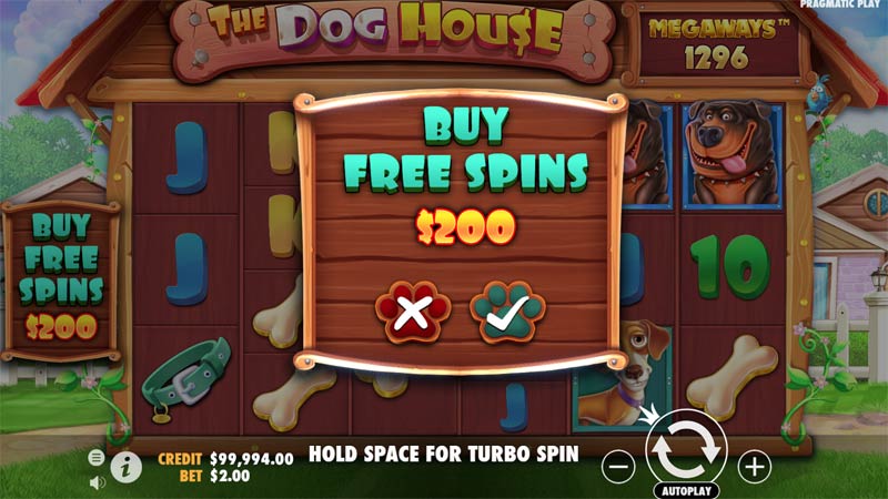 The Dog House Megaways free spins